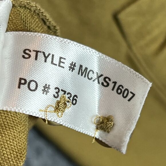 DUER Shirt Mens 2XL Brown Long Sleeves Blue Collar Workwear Button Up Comfort - Picture 5 of 8